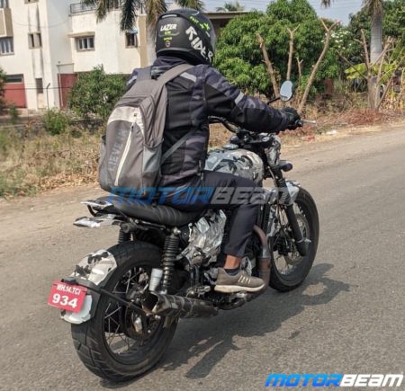 Yezdi Scrambler Spotted