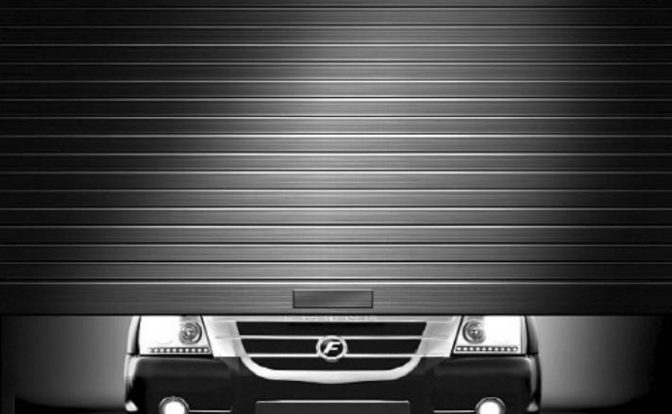 Force Motors SUV Teaser