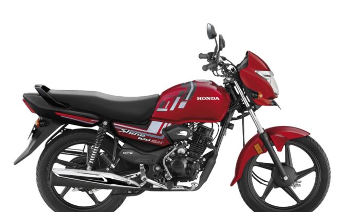 honda shine 100 DX FRONT