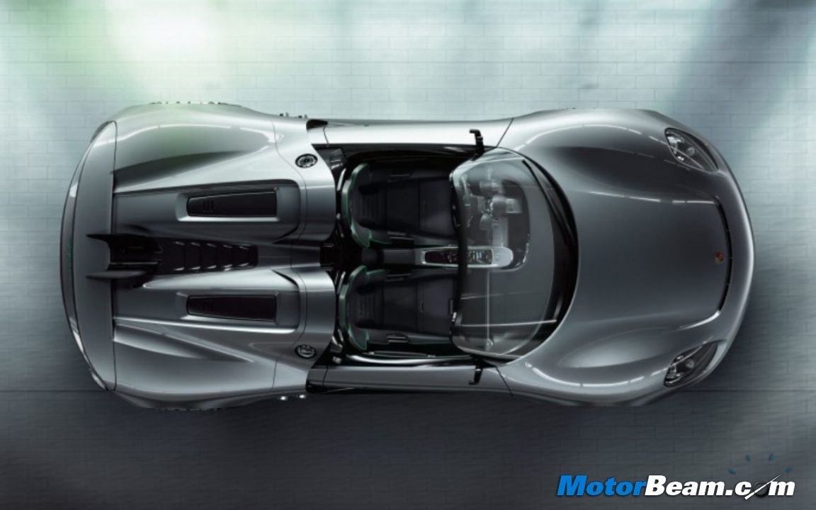 porsche hybrid 918 top