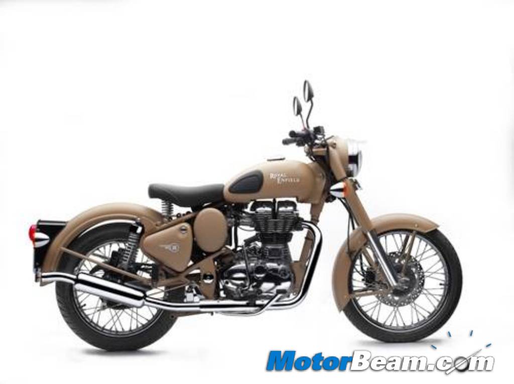 royal enfield bullet desert strom